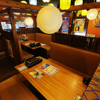 全62席！少人数から大人数様まで大歓迎◎