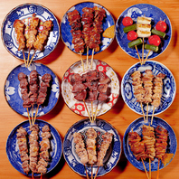 本格焼き鳥を食べ放題でご提供