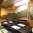 京の間　お庭の奥の奥の個室です。接待・お食事会などでご利用ください。