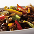 料理メニュー写真&nbsp;スライスビーフと夏野菜のソテー