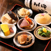 彩り豊かな季節の小鉢料理