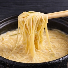 鍋の締めらーめん