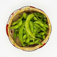あつあつの枝豆