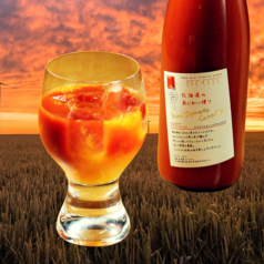 トマト畑の夕暮れ