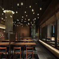 【落ち着いた空間】居心地の良いおしゃれな店内♪