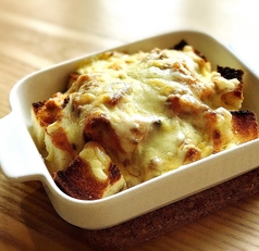 とうふ食パンミートパングラタン
