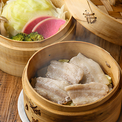 豚バラと旬野菜のせいろ 1人前