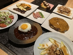 創作cafe diningてっぱんやのコース写真