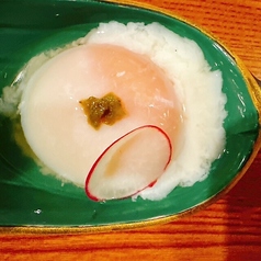 温泉玉子 / だん菜（かいわれおかか）
