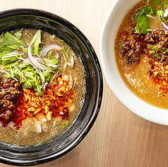 白担々麺&黒担々麺+半炒飯