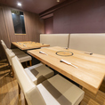 4名様～6名様でご利用できるテーブル席をご用意！