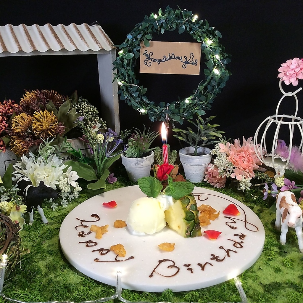 デコレーションデザート(単品＆プラン)