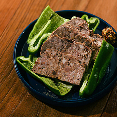 パリパリピーマン with 田舎風パテ