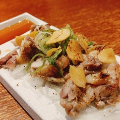 ひね鶏の鉄板焼き