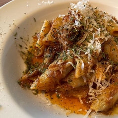 仔羊のラグーソースのペンネ