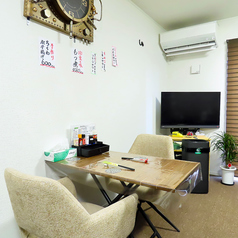 2名席が1卓ご用意しております！