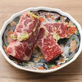 料理メニュー写真 厚切りカットハラミ（タレ／塩／みそダレ／ピリ辛ダレ）
