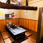 ゆったり完全個室が魅力♪