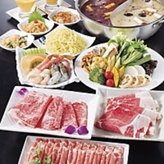 火鍋 小肥羊 札幌店 しゃおふぇいやんのコース写真