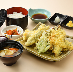 【ランチ／ディナー】常磐もの天ぷら御膳