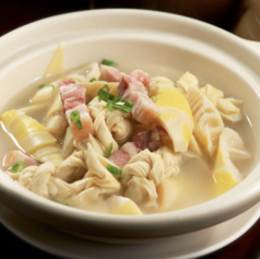豚肉と豚の塩肉スープ (要予約)