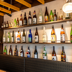 日本酒や焼酎も豊富にご用意