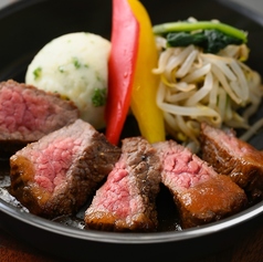 熊本県産あか牛のステーキ