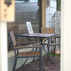 二人用テラス席