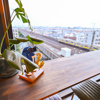 オーナーこだわりのインテリア！