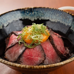 万葉牛のローストビーフ丼