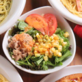料理メニュー写真&nbsp;ツナ＆コーンのシャキシャキ野菜サラダ