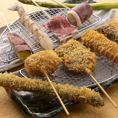串カツ・串揚げ盛り合わせ5種