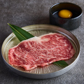料理メニュー写真&nbsp;～能登牛～サーロイン焼きすき
