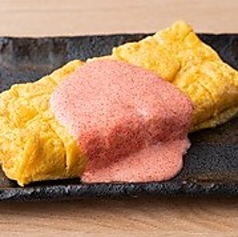 明太子ソースのだし巻き