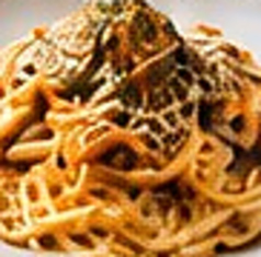 ボロネーゼのクリームパスタ