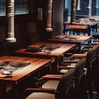 全席無煙ロースターを完備！！