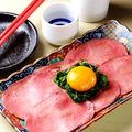 料理メニュー写真&nbsp;ゆっけ風特選牛たんとろ刺し