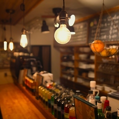 3Fカウンター席もおすすめです♪居心地の良いカフェバー空間にあるカウンター席は、気さくなスタッフとの会話も楽しいお席です♪レンガの壁や吹き抜けの天井など、味のあるインテリアに囲まれた空間は、自分だけのちょっとした秘密基地の様な雰囲気も◎気が向いた時にいつでも気軽に立ち寄れる、行きつけの一軒にぜひ…☆