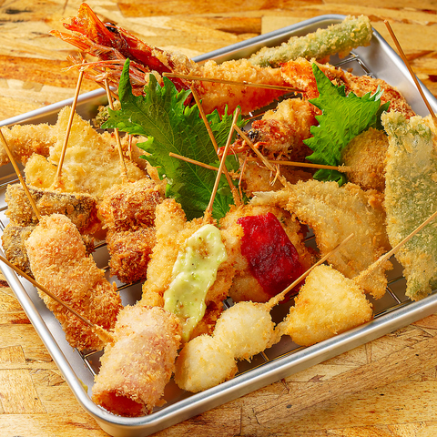 バリエーション豊富な串揚げ専門店が霧島市国分にNEW OPEN！