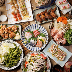 全席完全個室居酒屋　九州地鶏　3時間食べ放題　鶏のまるよし　新橋店の特集写真