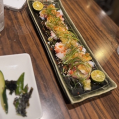 蛸のカルパッチョ