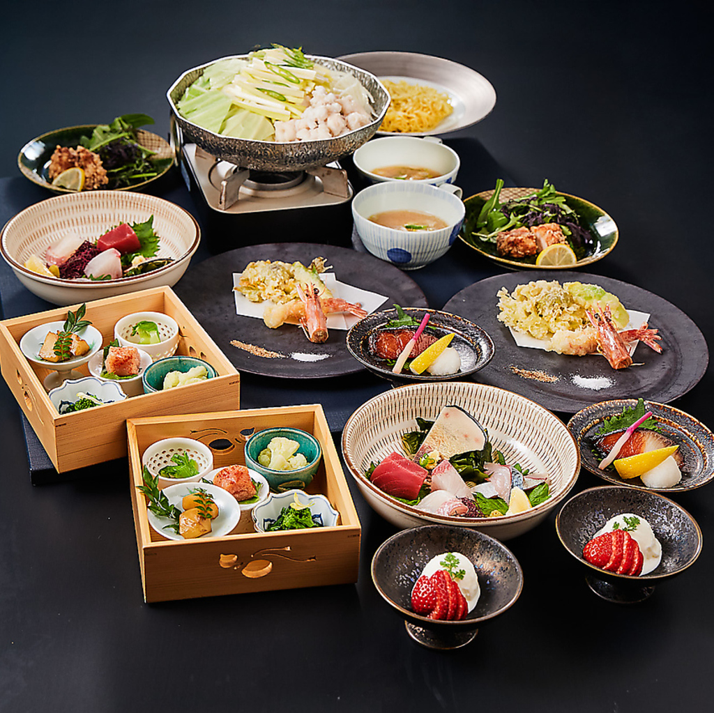 接待や会食向けコースございます。