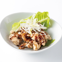 鶏皮のサクサク揚げ