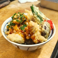 鶏天丼定食 夜定食