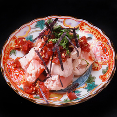 【カリカリの・・・】梅肉和え