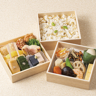 【梅の花の味をお弁当で】