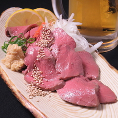 鶏レバ刺