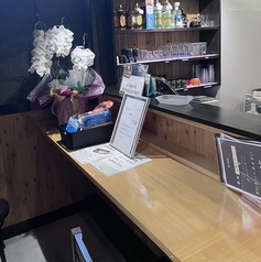 お1人様に最適なカウンター席