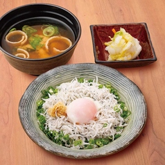 しらす丼定食