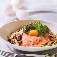 牛肉月見明太とろろ
